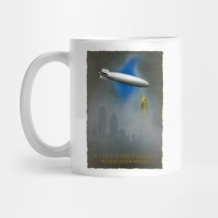 North America Zeppelin Vintage Poster 1937 Mug